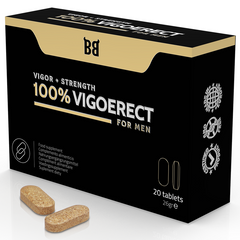 BLACK BULL - 100% VIGOERECT ENHANCER FOR MEN 20 CAPSULES