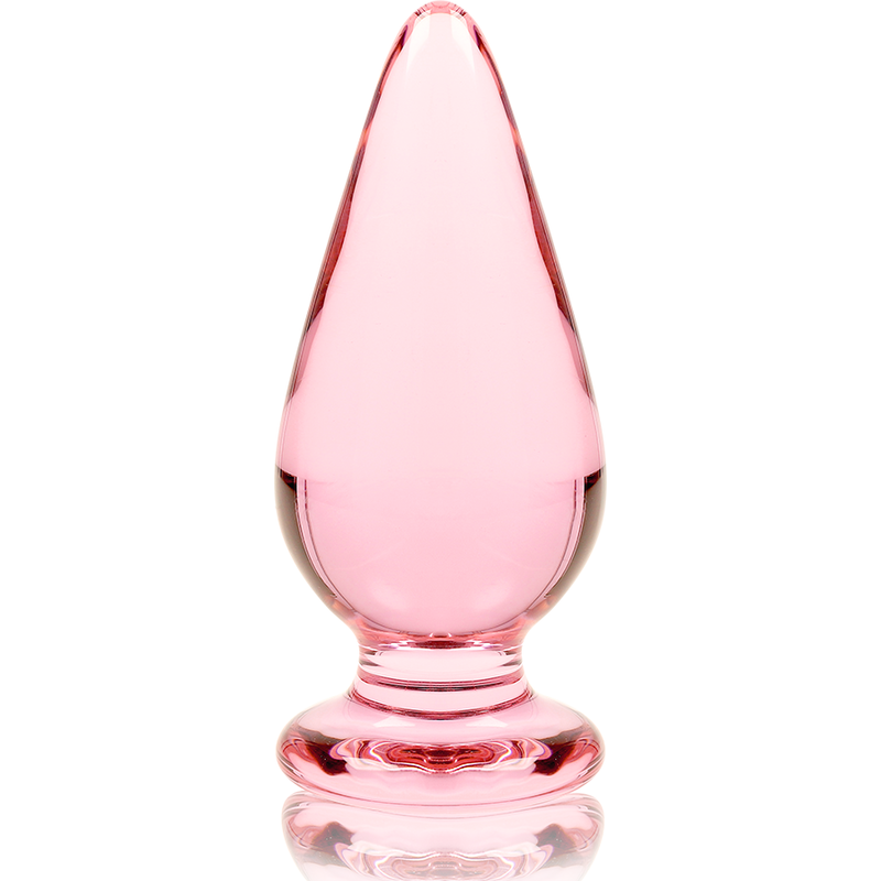 NEBULA SERIES BY IBIZA - MODEL 4 PLUG TRANSPARENT BOROSILICATE GLASS 11 CM -OR- 5 CM