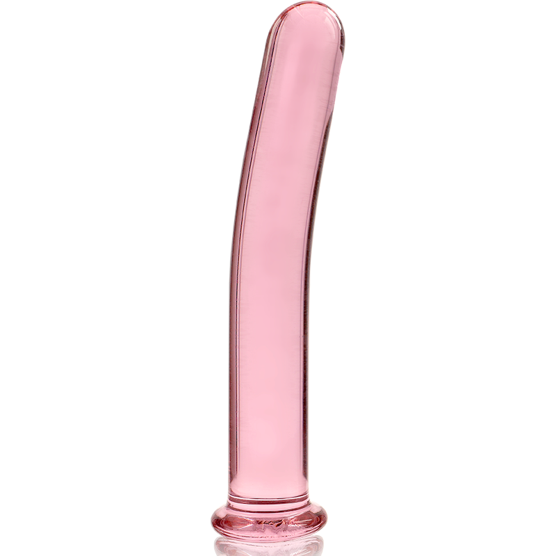 NEBULA SERIES BY IBIZA - MODEL 9 TRANSPARENT BOROSILICATE GLASS DILDO 15.5 CM -OR- 2.5 CM