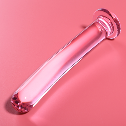 NEBULA SERIES BY IBIZA - MODELO 17 DILDO CRISTAL BOROSILICATO TRANSPARENTE 18.5 CM -O- 3 CM