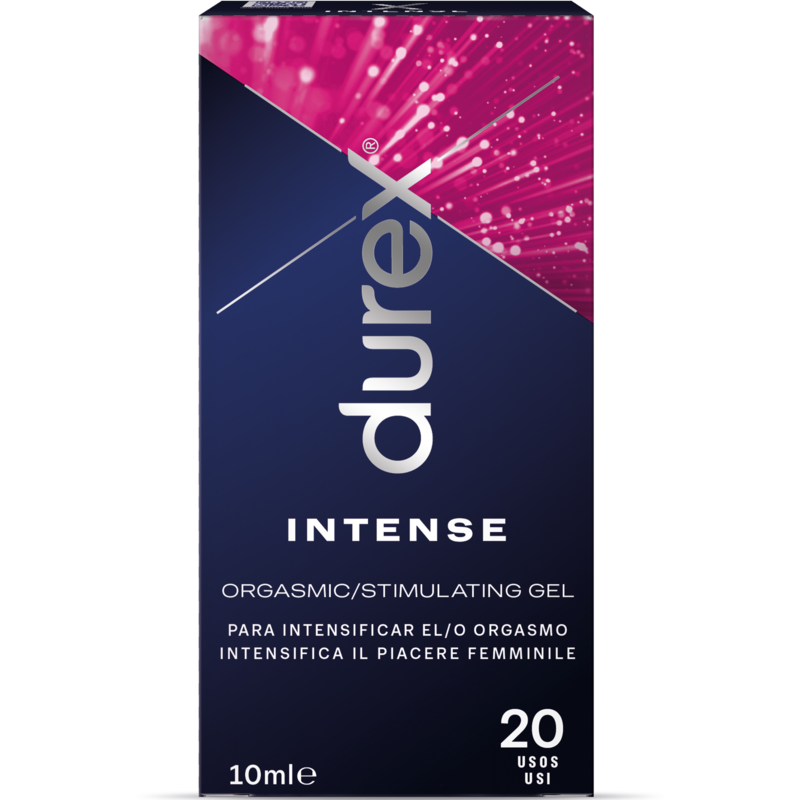 DUREX - INTENSE ORGASMIC LUBRICANT GEL 10ML