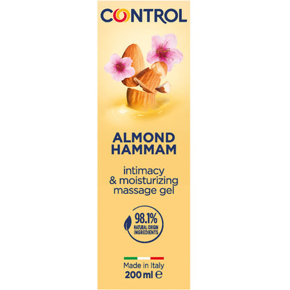 CONTROL - MASAJE GEL 3 EN 1 LECHE DE ALMENDRA 200 ML