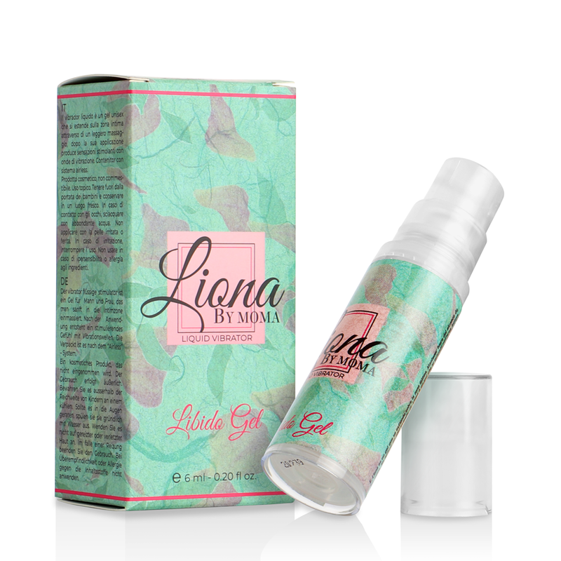 LIONA BY MOMA - LIBIDO GEL LIQUID VIBRATOR 6 ML