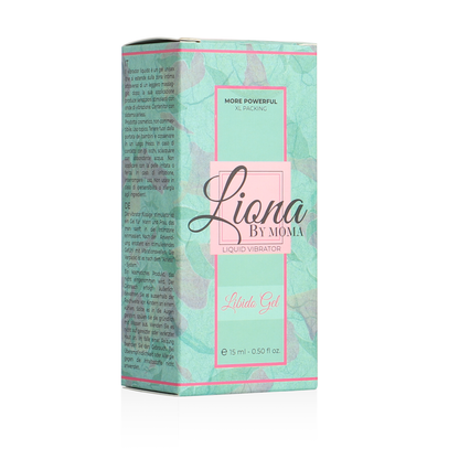 LIONA BY MOMA - LIBIDO GEL LIQUID VIBRATOR 15 ML