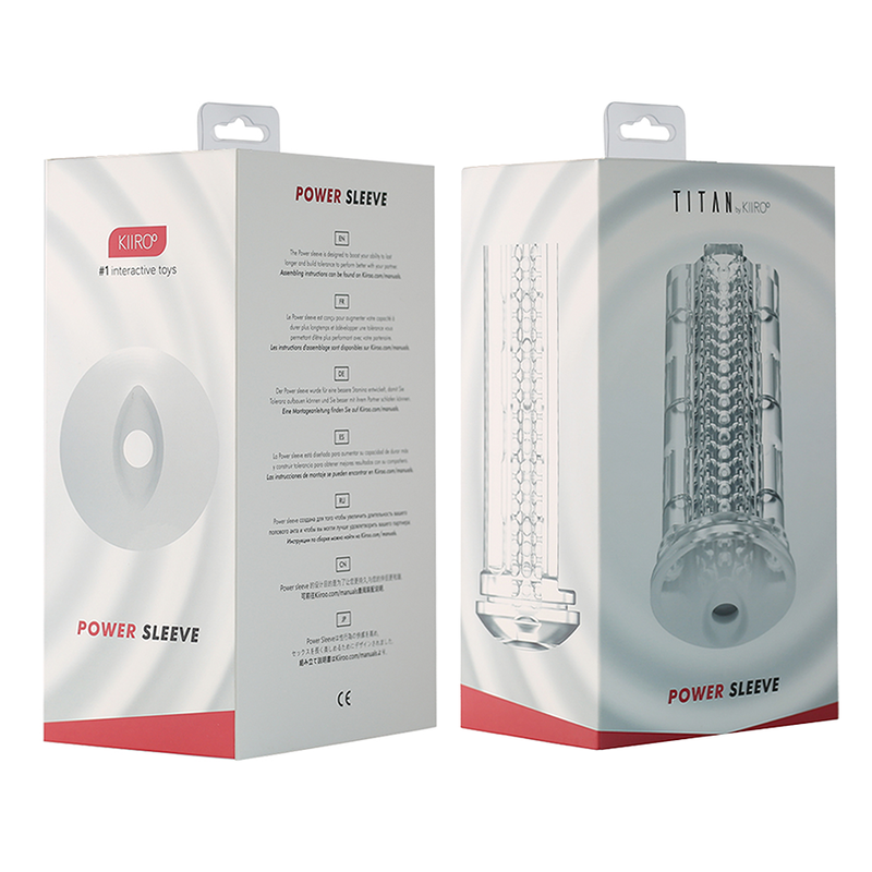 KIIROO - TITAN FUNDA MASTURBADOR POWER + RENDIMIENTO