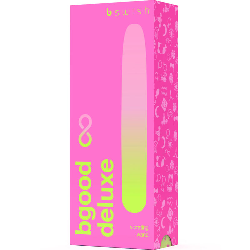 B SWISH - BGOOD INFINITE DELUXE RECHARGEABLE SILICONE VIBRATOR PINK