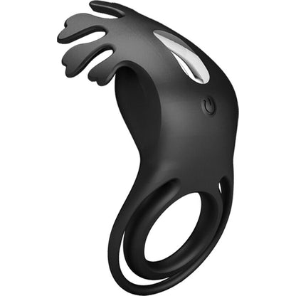 PRETTY LOVE - RUBEN VIBRATING RING 7 VIBRATIONS BLACK SILICONE