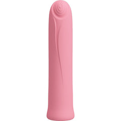 PRETTY LOVE - CURTIS MINI VIBRATOR SUPER POWER 12 VIBRATIONS SILICONE PINK