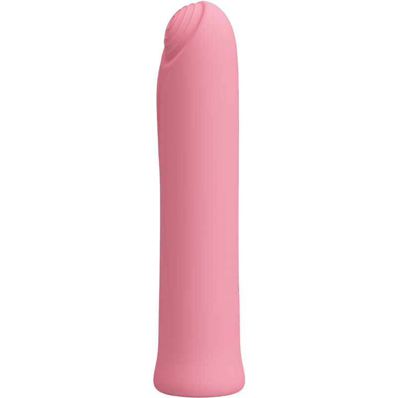 PRETTY LOVE - CURTIS MINI VIBRATOR SUPER POWER 12 VIBRATIONS SILICONE PINK