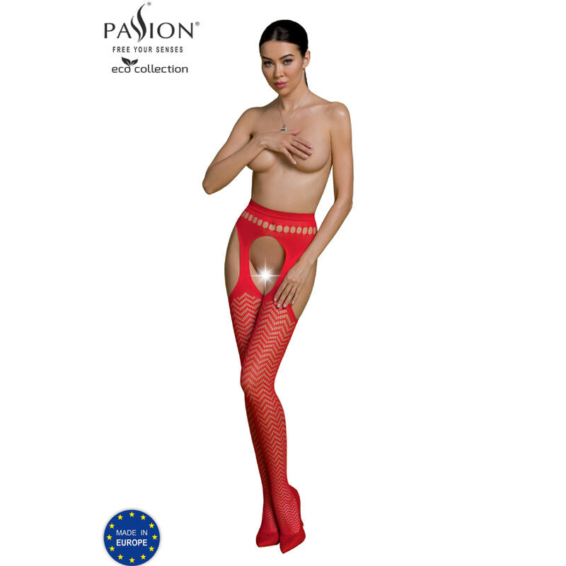 PASSION - ECO COLLECTION BODYSTOCKING ECO S002 NEGRO