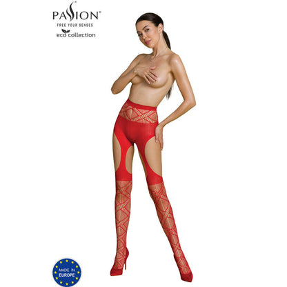 PASSION - ECO COLLECTION BODYSTOCKING ECO S005 NEGRO