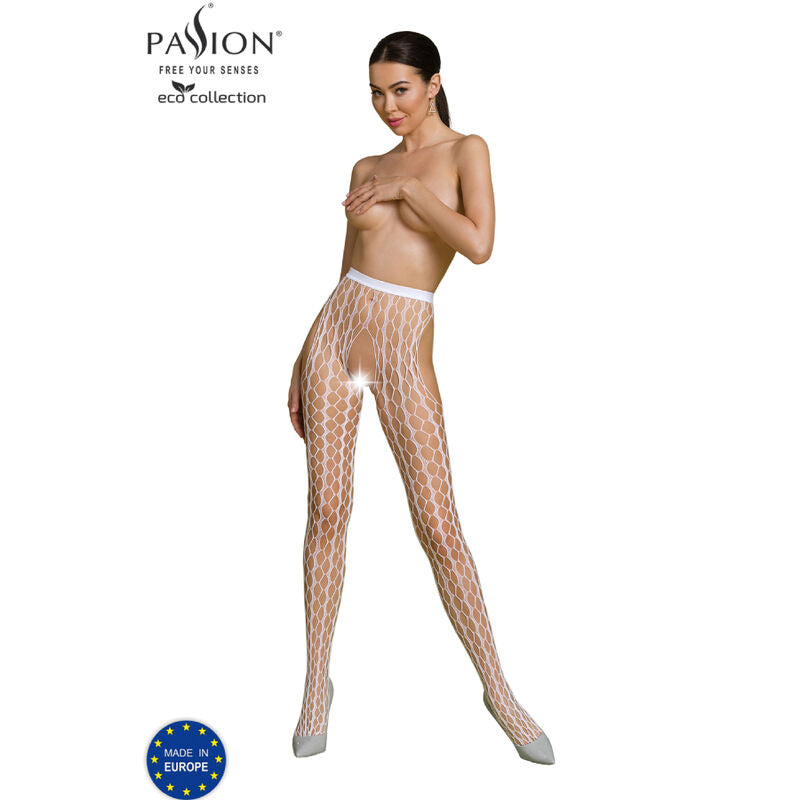 PASSION - ECO COLLECTION BODYSTOCKING ECO S007 BLACK