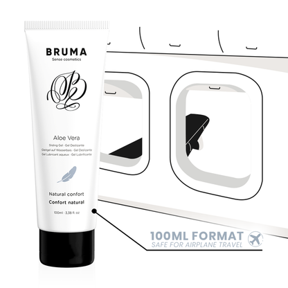 BRUMA - SLIDING GEL WITH ALOE VERA NATURAL COMFORT 100 ML