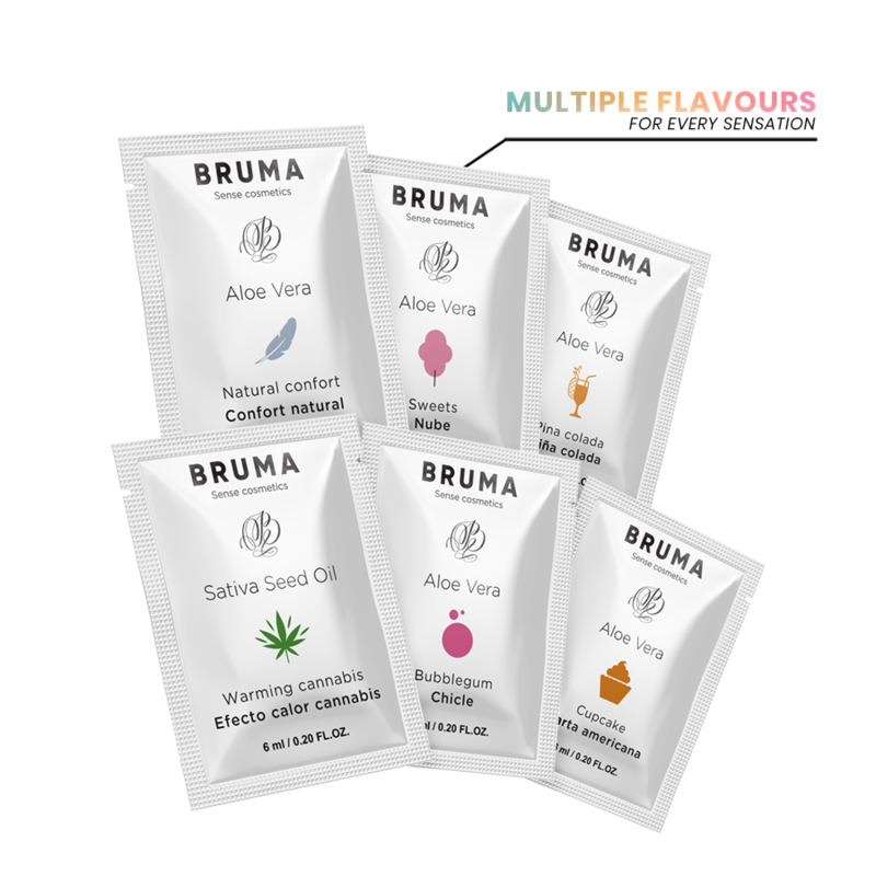 BRUMA - SLIDING GEL WITH ALOE VERA NATURAL COMFORT 6 ML