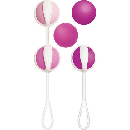 G-VIBE - SET 5 GEISHA BALLS3 PINK