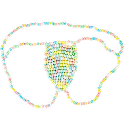 SPENCER &amp; FLEETWOOD - RAINBOW CANDY THONG CANDY JOCKSTRAP