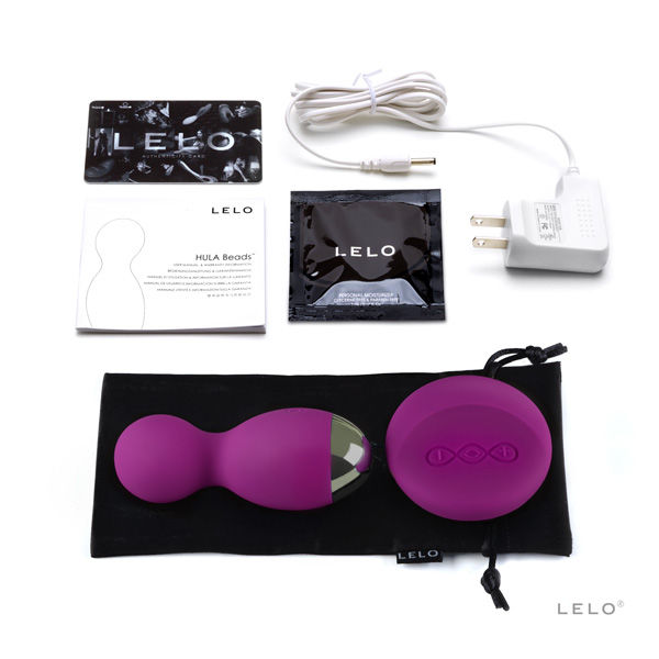 LELO - PURPLE HULA BALLS BADGE