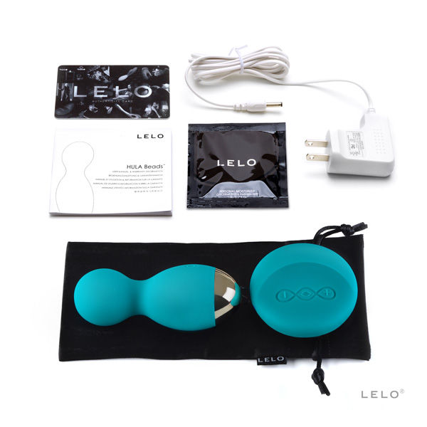 LELO - BLUE HULA BALLS BADGE