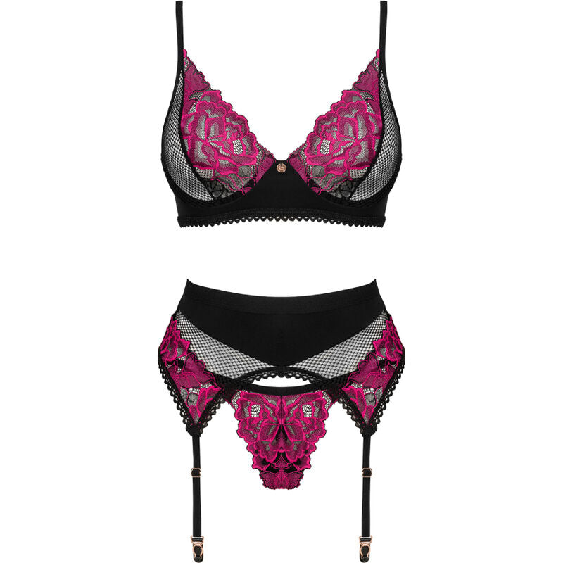 OBSESSIVE - ROSENTY 3-PIECE SET XS/S