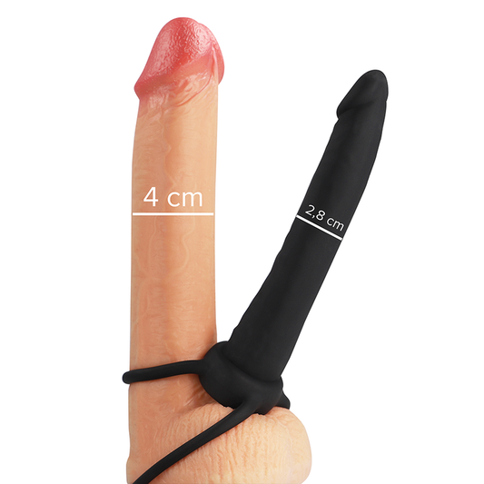 MYTHOLOGY - COBI ONYX ACCOMODATOR DOUBLE PENETRATION HARNESS SILICONE