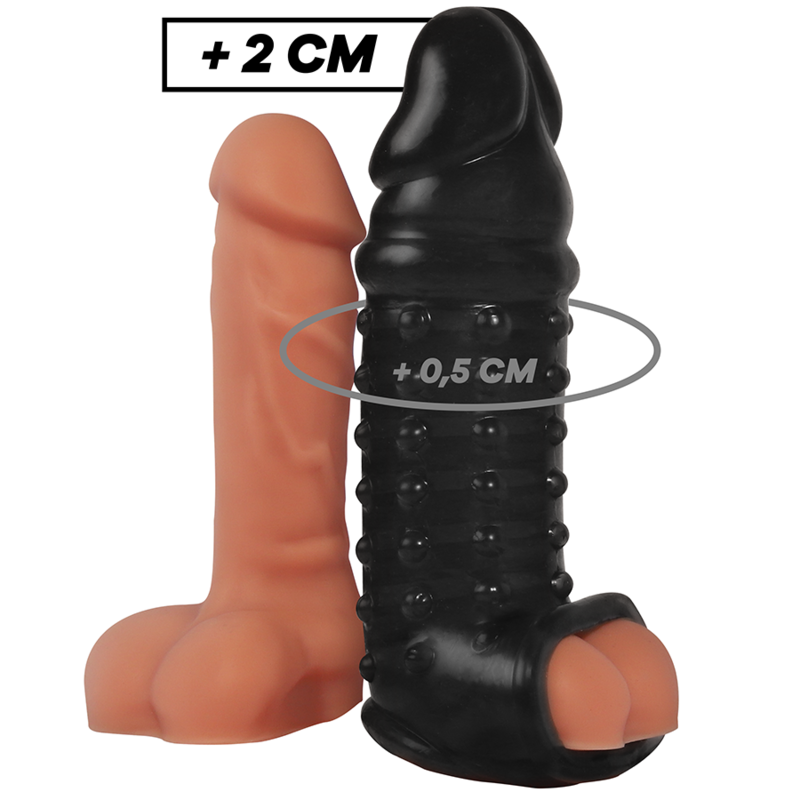 VIRILXL - PENIS EXTENSION AND SLEEVE V11 BLACK