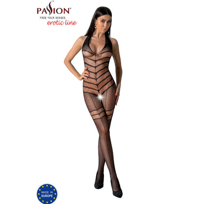 PASSION - BS100 BODYSTOCKING BLACK ONE SIZE