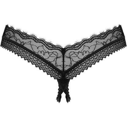 OBSESSIVE - CROTCHLESS THONG SIZE XS/S