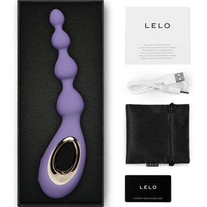 LELO - SORAYA BEADS ANAL MASSAGER VIOLET