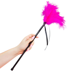 SECRETPLAY - PINK FEATHER DUSTER 40 CM