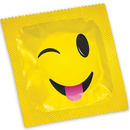 PASANTE - SMILEY CONDOM BAG 144 UNITS