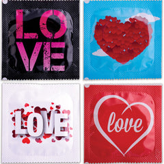 PASANTE - LOVE CONDOM BAG 144 UNITS