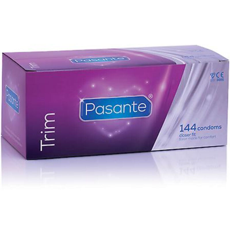 PASANTE - TRIM CONDOM BOX OF 144 UNITS