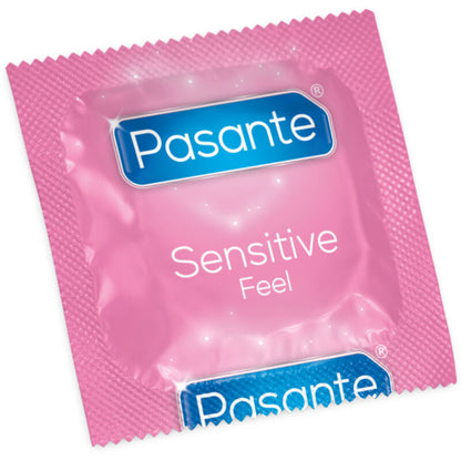 PASANTE - SENSITIVE CONDOM BAG 144 UNITS