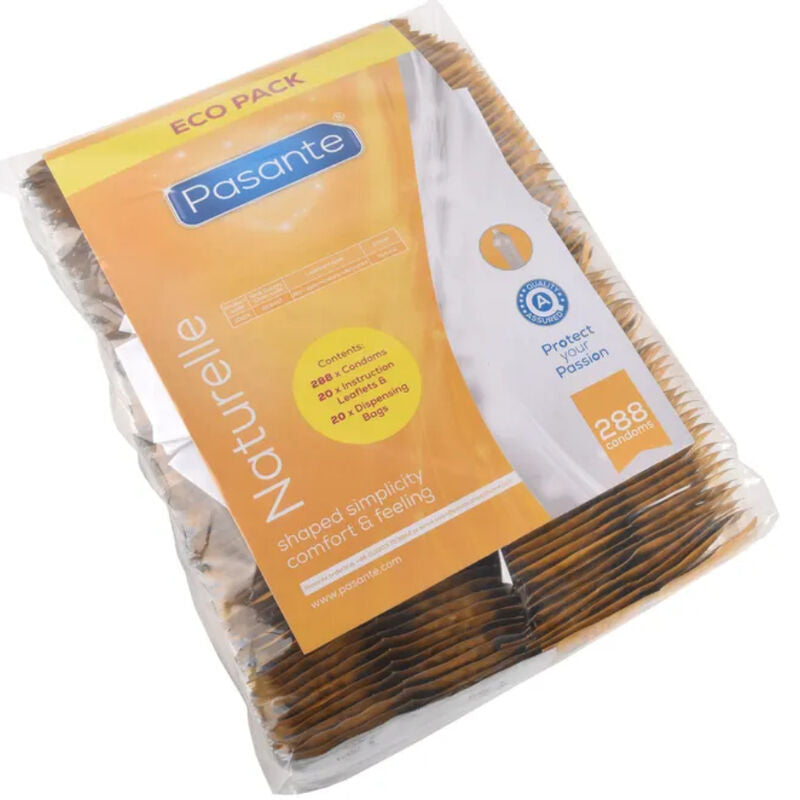 PASANTE - ECO PACK NATURELLE CONDOM BAG 288 UNITS