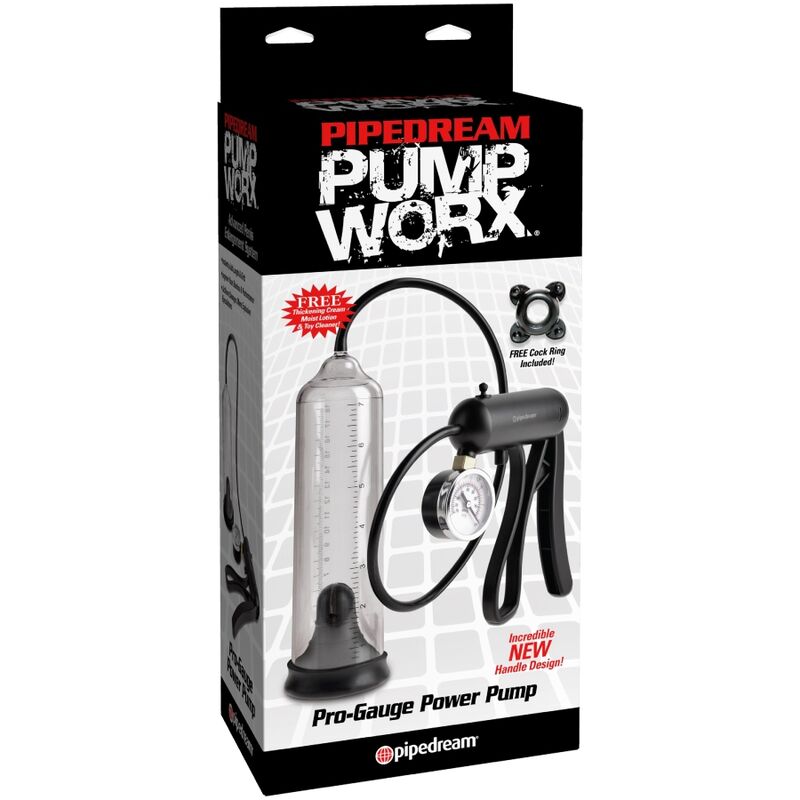 PUMP WORX - PRO-GAUGE POWER PUMP CLEAR