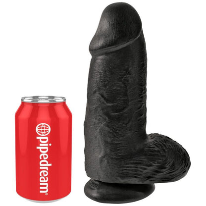 KING COCK - REALISTIC PENIS CHUBBY 23 CM BLACK