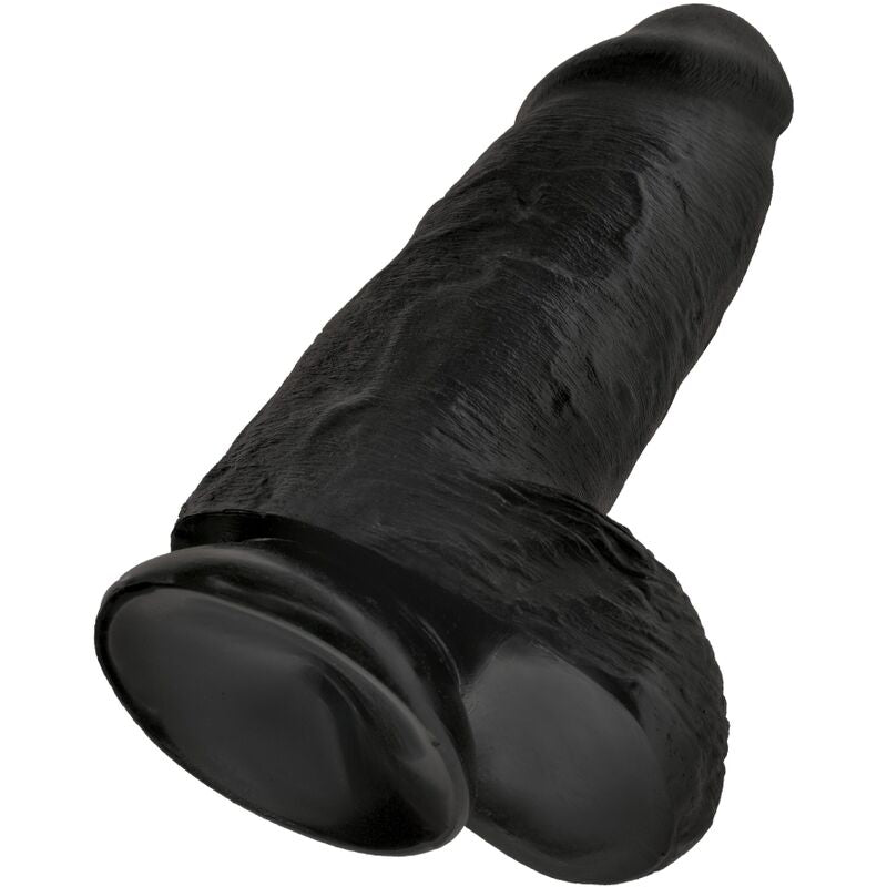 KING COCK - REALISTIC PENIS CHUBBY 23 CM BLACK