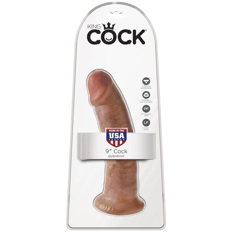 KING COCK - REALISTIC PENIS 21.7 CM CANDY