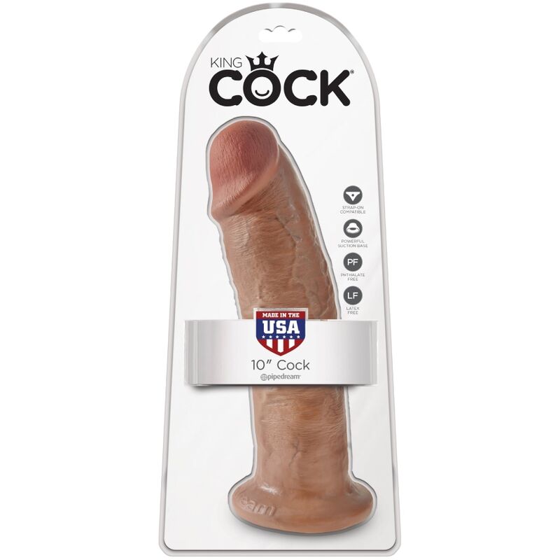 KING COCK - REALISTIC PENIS 24 CM CANDY