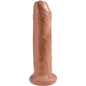 KING COCK - REALISTIC PENIS WITH FORESPUCE 17.8 CM CANDY