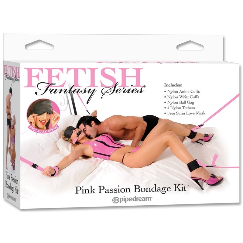 FETISH FANTASY SERIES - PINK BONDAGE KIT