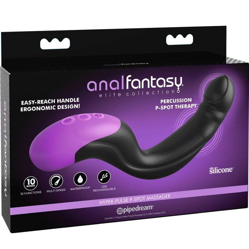 ANAL FANTASY ELITE COLLECTION - HYPER-PULSE ANAL SPOT MASSAGER