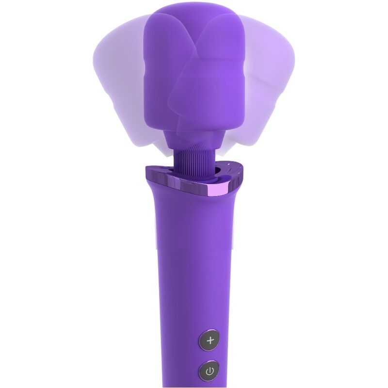 FANTASY FOR HER - RECHARGEABLE WAND MASSAGER FOR HER &amp; VIBRATOR 50 LEVELS VIOLET