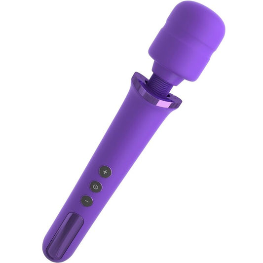 FANTASY FOR HER - RECHARGEABLE WAND MASSAGER FOR HER &amp; VIBRATOR 50 LEVELS VIOLET