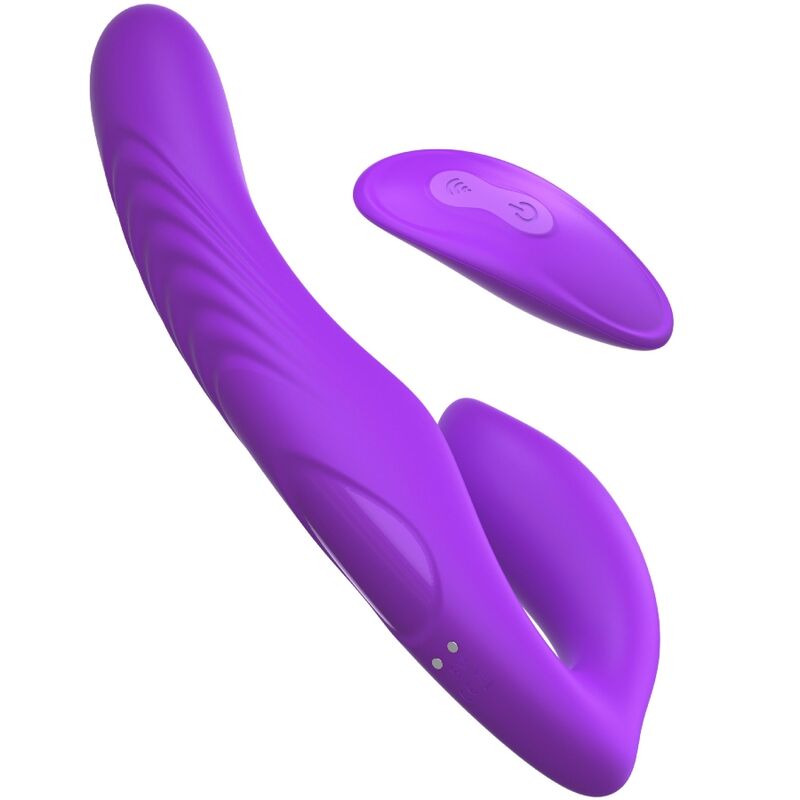 FANTASY FOR HER - DOUBLE PENETRATION VIBRATOR REMOTE CONTROL 9 LEVELS VIOLET