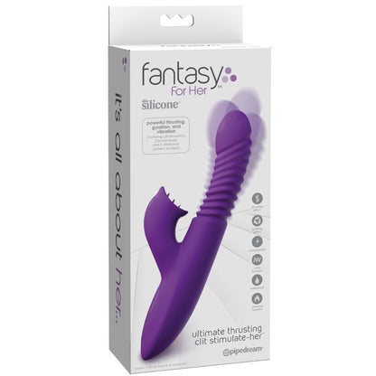 FANTASY FOR HER - CLITORIS STIMULATOR WITH HEAT, OSCILLATION AND VIBRATION FUNCTION VIOLET