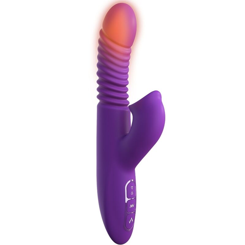 FANTASY FOR HER - CLITORIS STIMULATOR WITH HEAT, OSCILLATION AND VIBRATION FUNCTION VIOLET