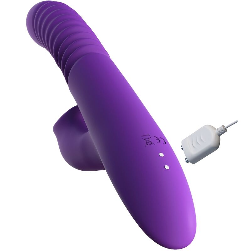 FANTASY FOR HER - CLITORIS STIMULATOR WITH HEAT, OSCILLATION AND VIBRATION FUNCTION VIOLET