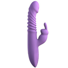 FANTASY FOR HER - RABBIT CLITORIS STIMULATOR WITH HEAT, OSCILLATION AND VIBRATION FUNCTION VIOLET