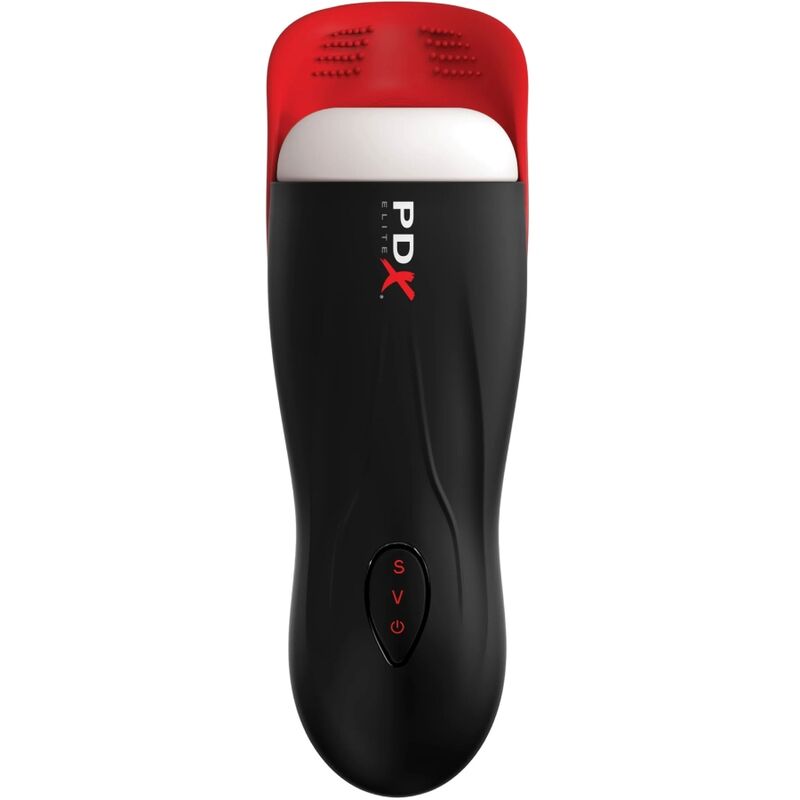 PDX ELITE - FAP-O-MATIC PRO STROKER MASTURBATOR WITH TESTICLE BASE